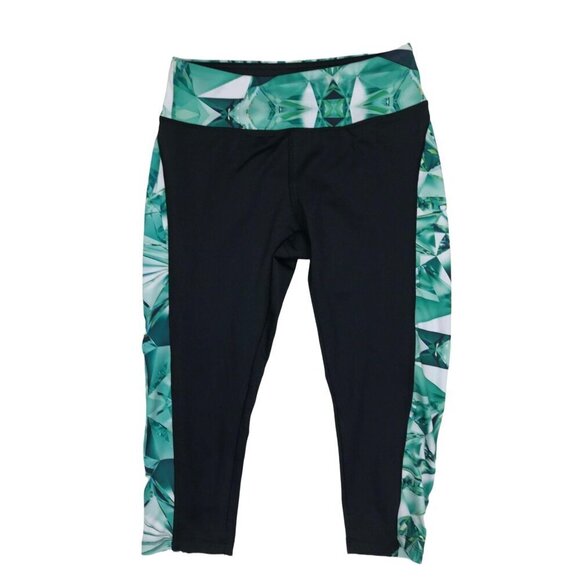 LuLaRoe Jade Capri Leggings Small Black Athletic Workout - Picture 1 of 8